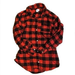 Black & Red Flannel - Old Navy